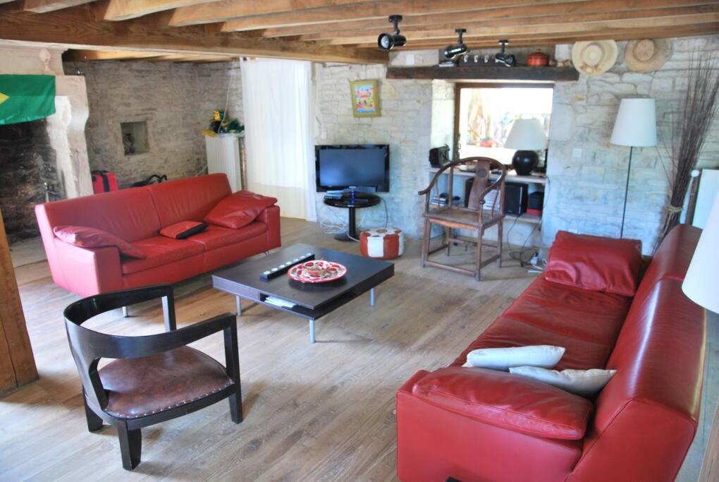 Magnifique Moulin Proche Chablis, Jacuzzi Et Riviere Villa Annay-sur-Serein Luaran gambar
