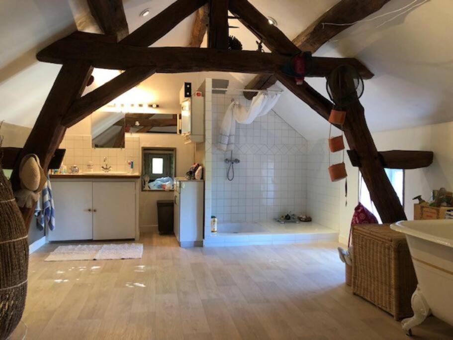 Magnifique Moulin Proche Chablis, Jacuzzi Et Riviere Villa Annay-sur-Serein Luaran gambar