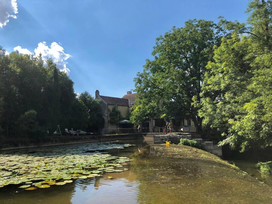 Magnifique Moulin Proche Chablis, Jacuzzi Et Riviere Villa Annay-sur-Serein Luaran gambar