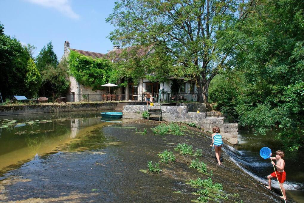 Magnifique Moulin Proche Chablis, Jacuzzi Et Riviere Villa Annay-sur-Serein Luaran gambar